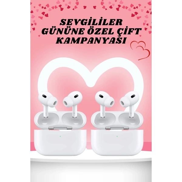 Sevgiliye Hediye Çift Kulaklığı Yeni Nesil Pro Kulaklık Sevgililer Gününe Özel Kampanya