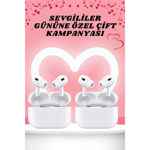 Sevgiliye Hediye Çift Kulaklığı Yeni Nesil Pro Kulaklık Sevgililer Gününe Özel Kampanya