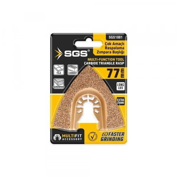 SGS 1881 Karbür Zımparalama Raspalama Bıçağı 77 mm