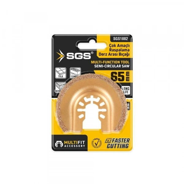 SGS 1882 Derz Arası Raspalama Bıçağı 65 mm Karbür