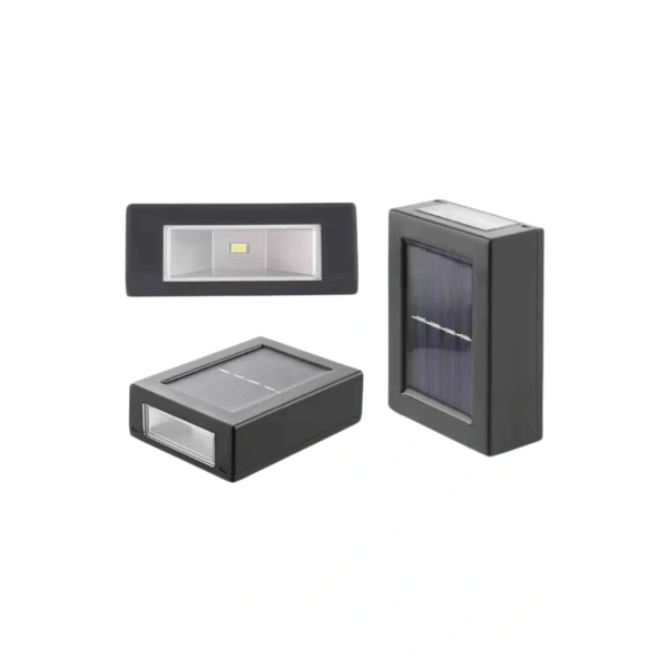 Solar Lamba Dekoratif Aplik Su Geçirmez Led Işıklı Duvar Lambası