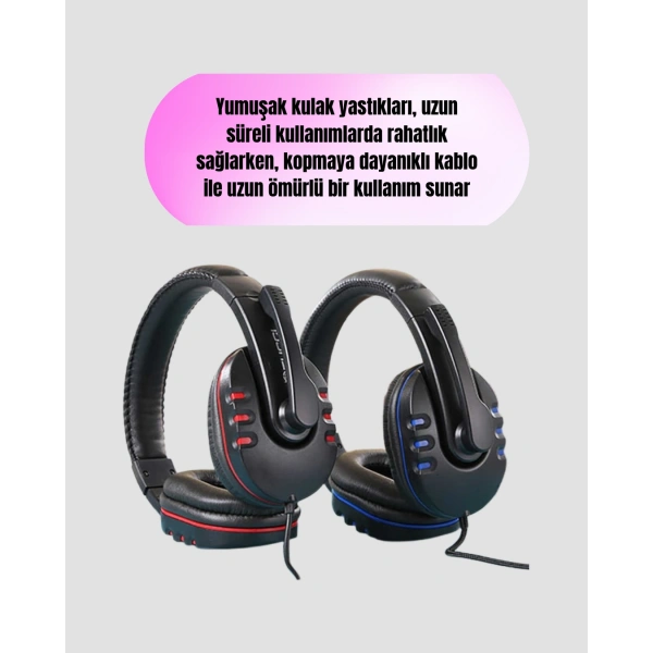 Stereo  Kulaklık – Yüksek Ses Kalitesi, Ergonomik Yapı