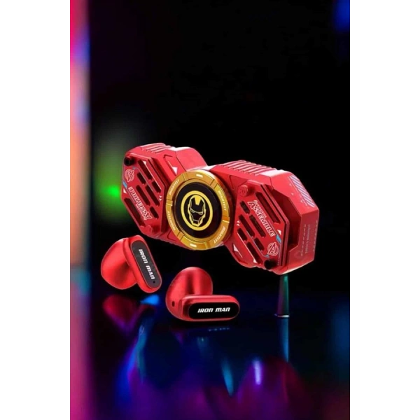 Stres Çarklı Bluetooth Kulaklık Kablosuz Kırmızı Yüksek Ses Kaliteli