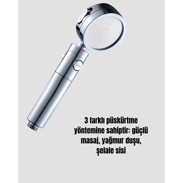 Su Basıncını Artıran Sızdırmaz Duş Başlığı