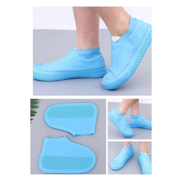 Suya Dayanıklı Silikon Ayakkabı Yağmurluğu - Ayakkabı Kılıfı Erkek