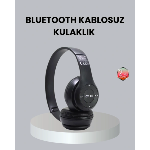 Suya ve Tere Dayanıklı Bluetooth Kulaklık – Şık, Ergonomik ve Dayanıklı