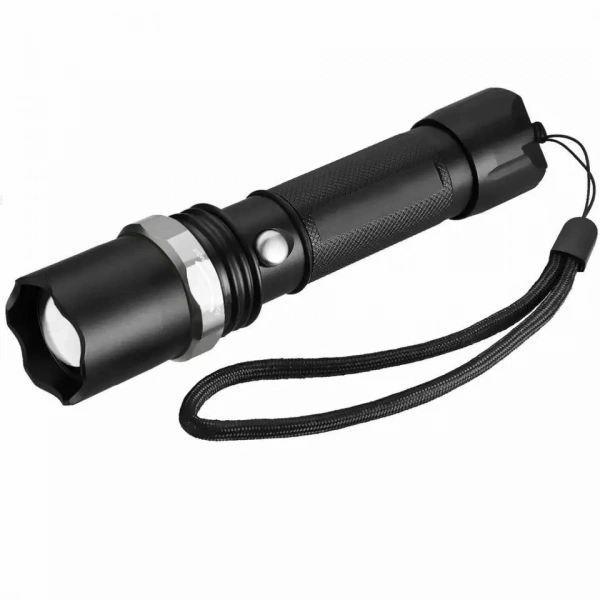 Swat Profesyonel Şarjlı El Feneri Ledli+flashlight+zoom Özellikli 6 Parça Full Set