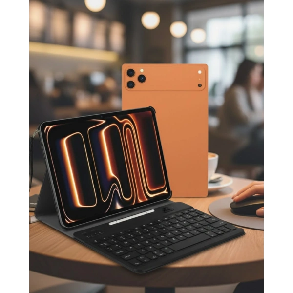 Tablet Bilgisayar Klavyeli Çok Amaçlı Eğitim İş ve Eğlence Uyumlu