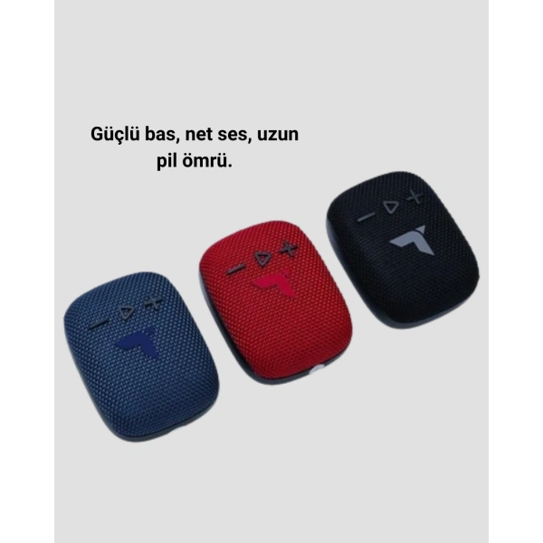 Taşınabilir Bluetooth Hoparlör 800mAh Uzun Pil Ömrü