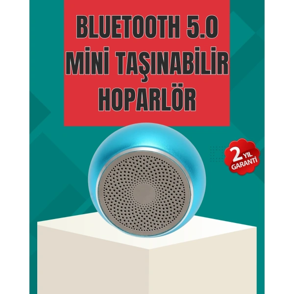 Taşınabilir Bluetooth Hoparlör | Eller Serbest Arama Özellikli