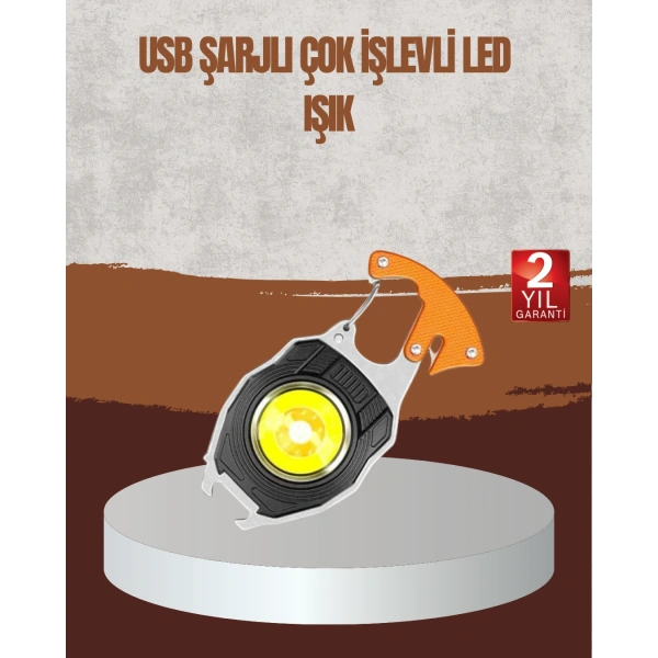 Taşınabilir Çok Amaçlı LED Işıklı Anahtarlık