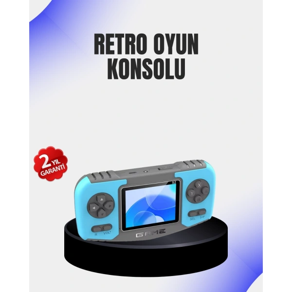 Taşınabilir El Oyun Konsolu Çocuk Gelişimine Uygun Oyun Cihazı