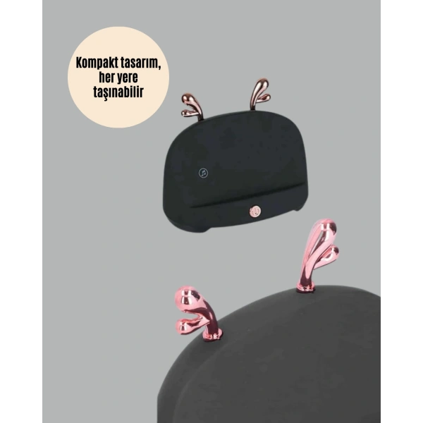 Taşınabilir Kablosuz Telefon Tutucu ve Bluetooth Hoparlör – Kompakt Tasarım, Üstün Ses