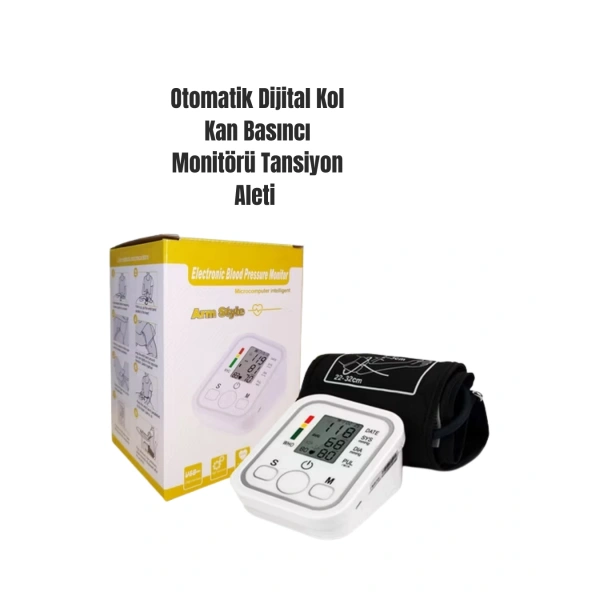 Taşınabilir Pil ve USB Girişli Tansiyon Aleti