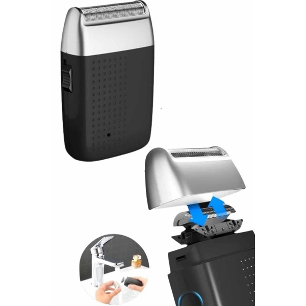 Taşınabilir Şarjlı Kablosuz Mini Tıraş Makinesi Sinek Kaydı Tıraş