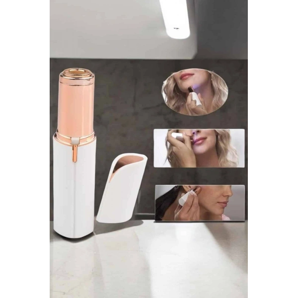 Taşınabilir ve Şık Yüz Kaş Epilatörü Hassas Ciltlere Özel