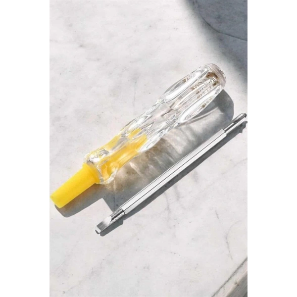 Test Cihazı Kontrol Kalemi Çift Başlıklı Şeffaf Elektrik Testi