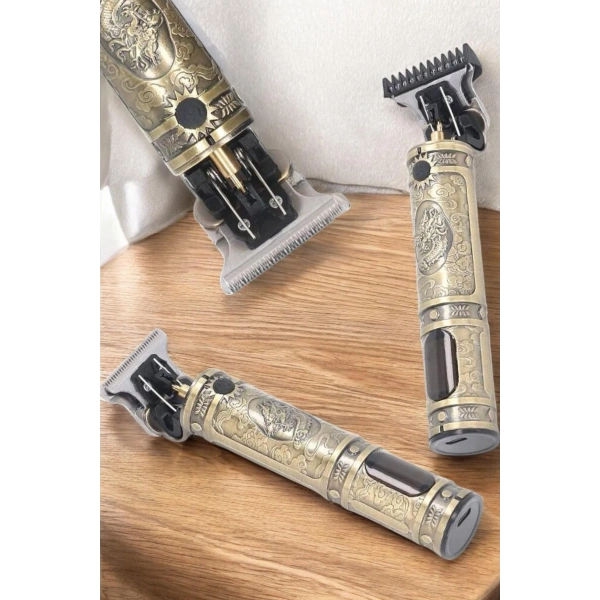 Tıraş Makinesi Çizik Tıraş Paslanmaz Çelik Uzun Ömürlü Şarjlı