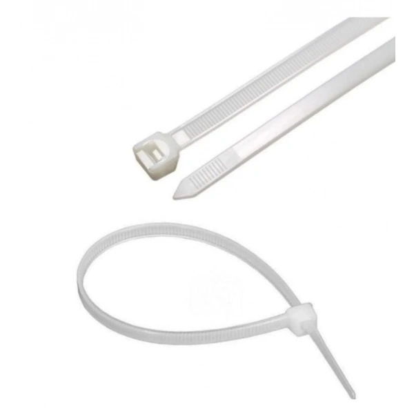 Tork Beyaz Kablo Bağı 2,5X200