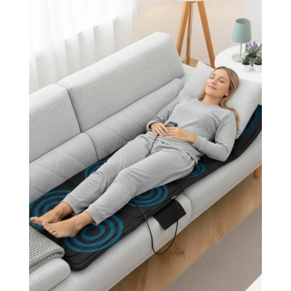 Tüm Vücut Masaj Yatağı Uzaktan Kumandalı Katlanabilir Tasarım