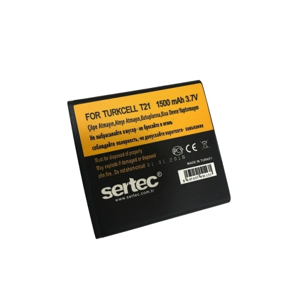 SERTEC - Turkcell T-21 Uyumlu Batarya