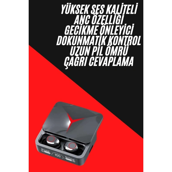 Tws Powerbank Kutulu Dijital Göstergeli Bluetooth Kulaklık Kablosuz Kulakiçi Kulaklık