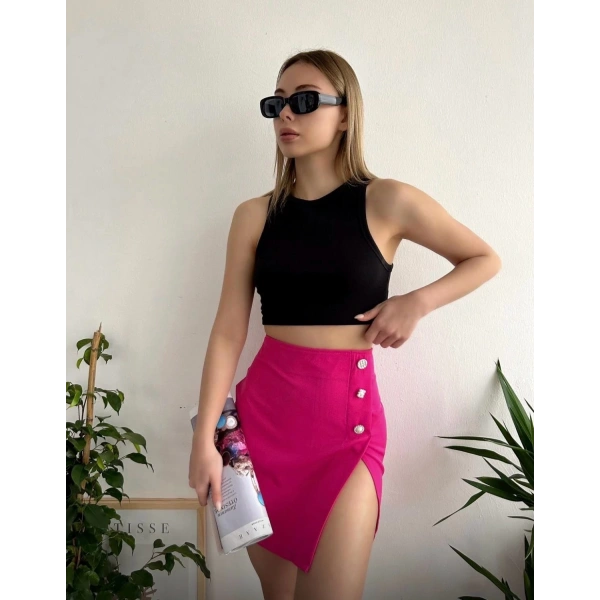 Üç taşlı mini etek