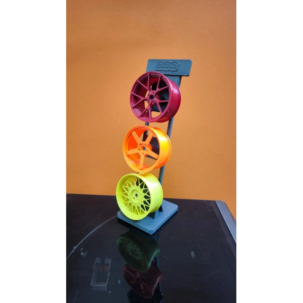 Üçlü Jant Dekoratif Aksesuar Renkli Modern Salon Dekoru