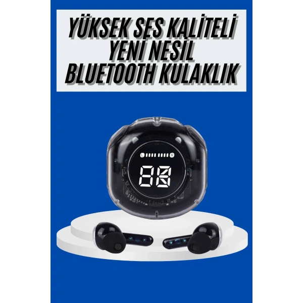 Ultrapods Led Göstergeli  Kulaklığı ANC Destekli Bluetooth 5.3