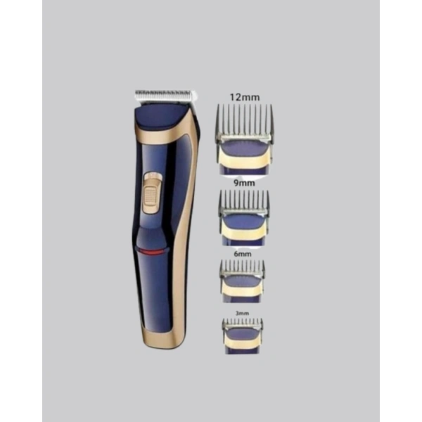 Unisex Şarjlı Saç ve Sakal Tıraş Makinesi – Ayarlanabilir Tarak Başlıkları, Sessiz Motor