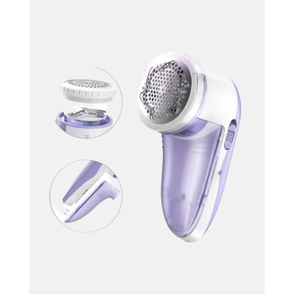 USB Şarjlı Tiftik Temizleyici – Kolay Temizlenen Hazne ve Bıçak, Taşınabilir