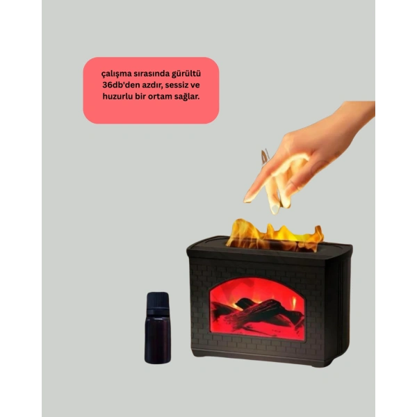 USB Ultrasonik Hava Nemlendirici Ayarlanabilir Sis ve Aromaterapi Özellikli