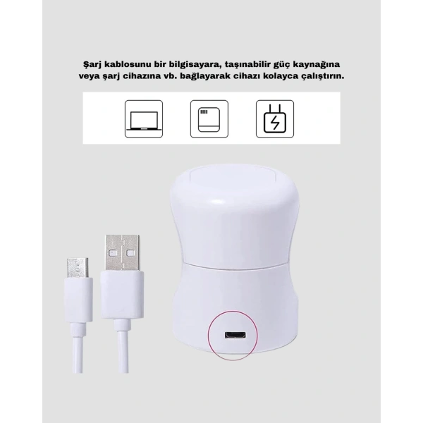 UV ve LED Jel Kurutmaya Uygun – Çift Dalga Boylu Mini Kurutucu