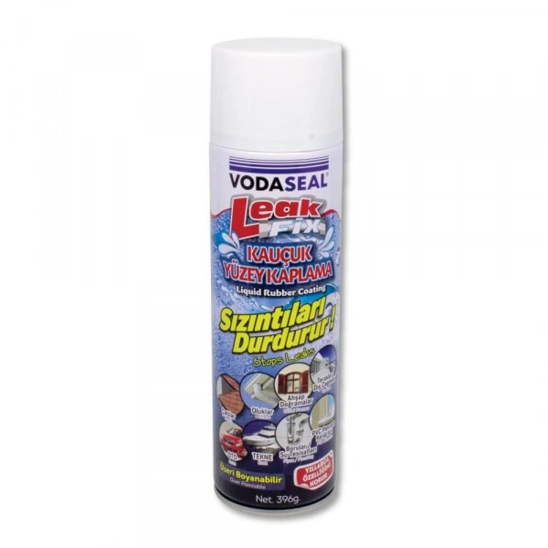 Vodaseal Leak Fix Kauçuk İzolasyon Spreyi 396 gr Beyaz