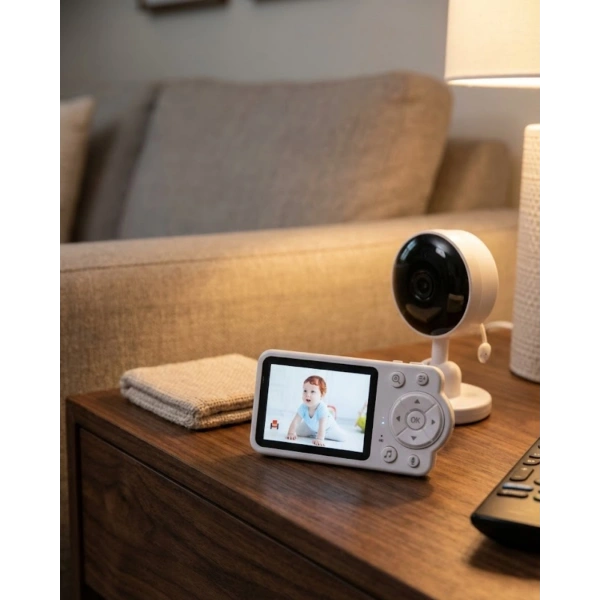 WiFi Gerektirmeyen Dijital Şifrelemeli Bebek Monitörü