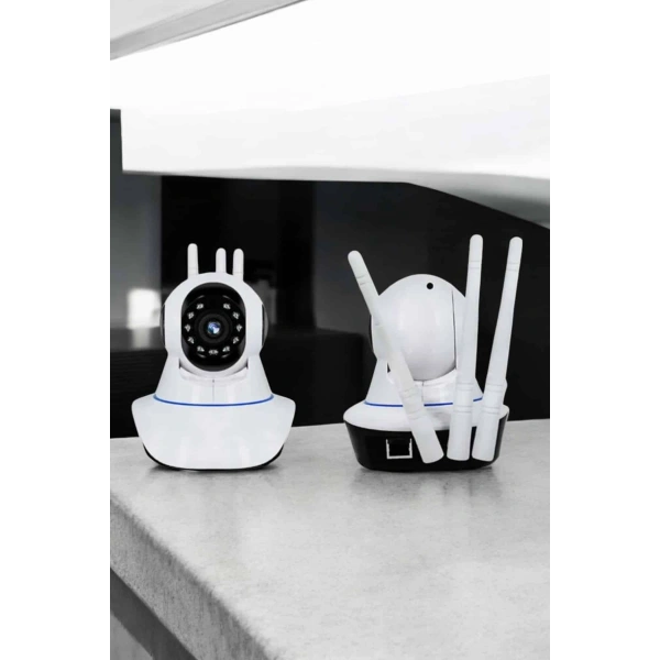 Wifi Kamera Ev Kamerası Gece Görüşlü Kablosuz Bebek Izleme Kamerası