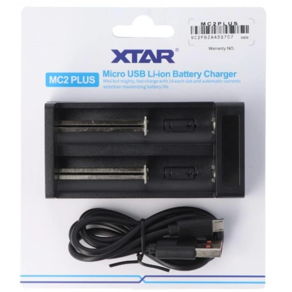 Xtar MC2 Plus İkili Li-ion Pil Şarj Cihazı