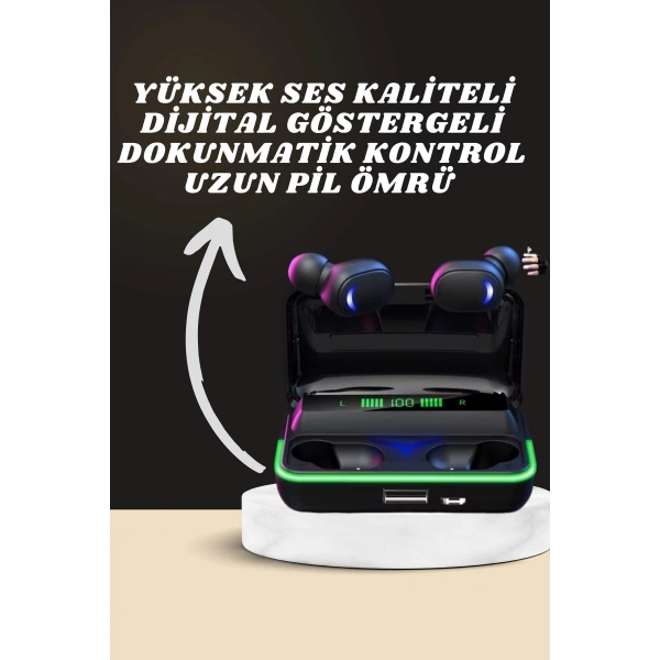 Yeni Nesil Akıllı Saat ve Bluetooth Kulaklık Kampanyası Android Ve İOS Uyumlu Uyku ve Sağlık Takibi