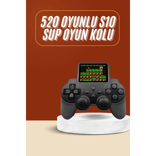 Yeni Nesil Mini Atari 520 Retro Oyunlu S10 El Atarisi Video Oyun Konsolu