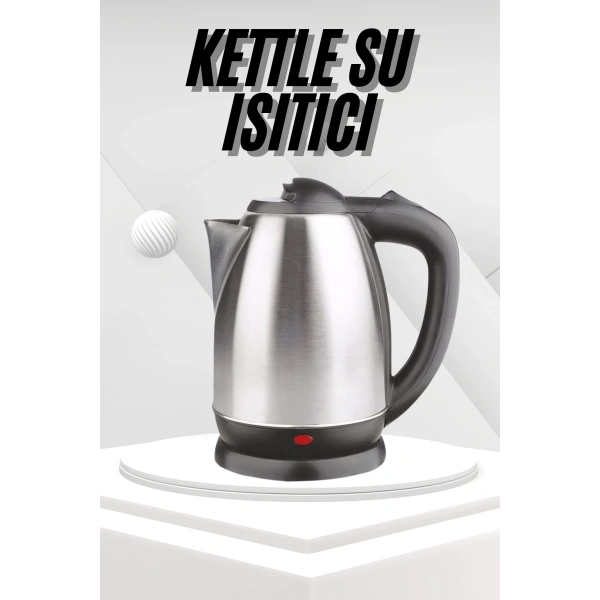 Yeni Nesil Saplı Uzun Ömürlü Paslanmaz Çelik Su Isıtıcı Kettle