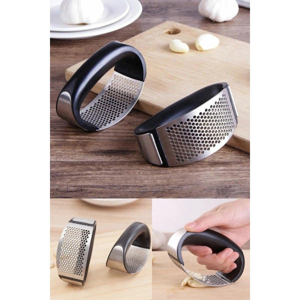 Yeni Sarımsak Ezici Paslanmaz Çelik Garlic Press