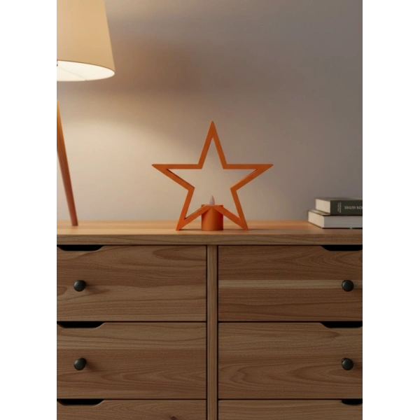 YILDIZ MUMLUK TURUNCU