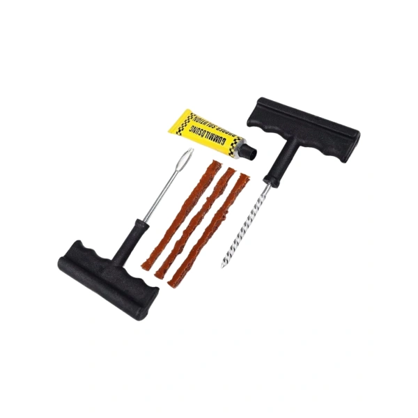 Yolda Kalmaya Son Veren 6 Parça Profesyonel Lastik Tamir Kiti Seti