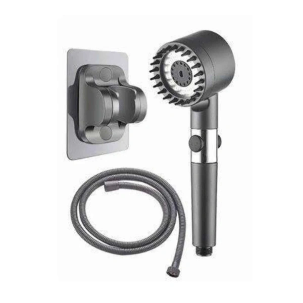 Yüksek Performanslı Masaj Etkili Su Tasarruflu Duş Başlığı Krom Kaplama Uzun Ömürlü