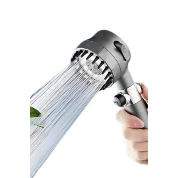 Yüksek Performanslı Masaj Etkili Su Tasarruflu Duş Başlığı Krom Kaplama Uzun Ömürlü