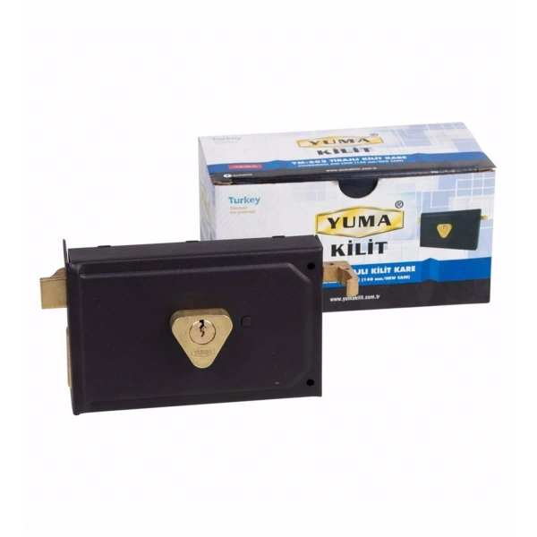 YUMA 14 CM TRAJLI KİLİT KARE YM-602