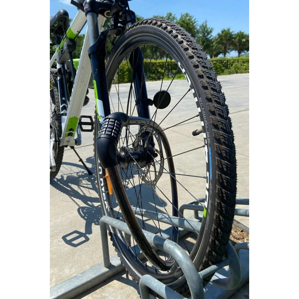 Yuma YM-747 120cm 20mm 5 Şifreli Siyah Motorsiklet Kilidi