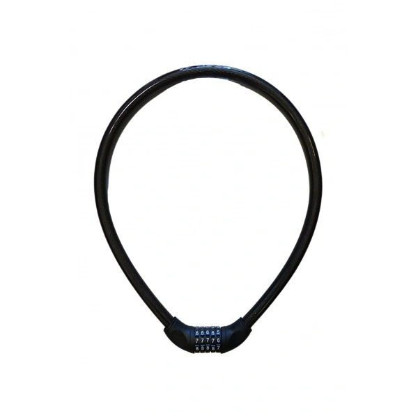 Yuma YM-747 120cm 20mm 5 Şifreli Siyah Motorsiklet Kilidi