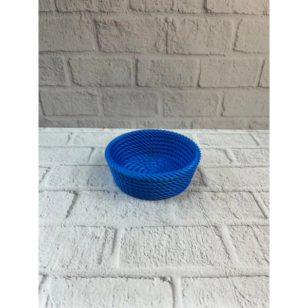 Yuvarlak Çerezlik Lacivert Şık Tasarım ve Kompakt Boyut