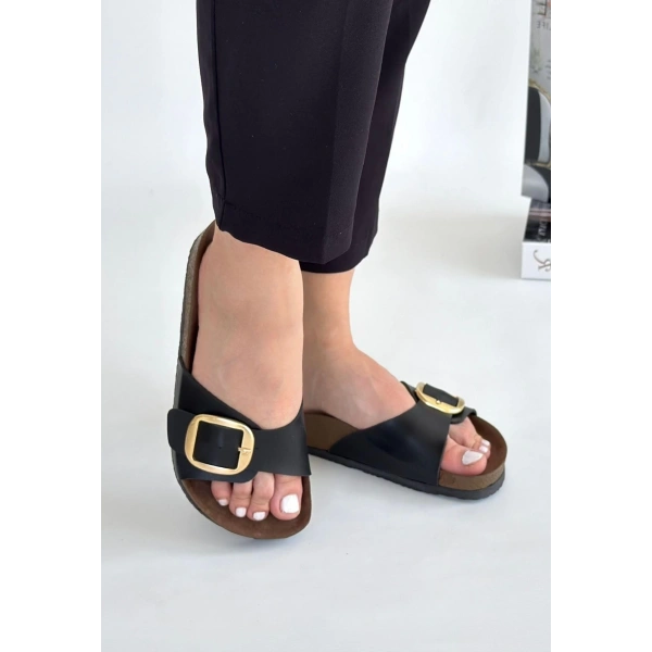 Zooy Siyah Cilt Terlik